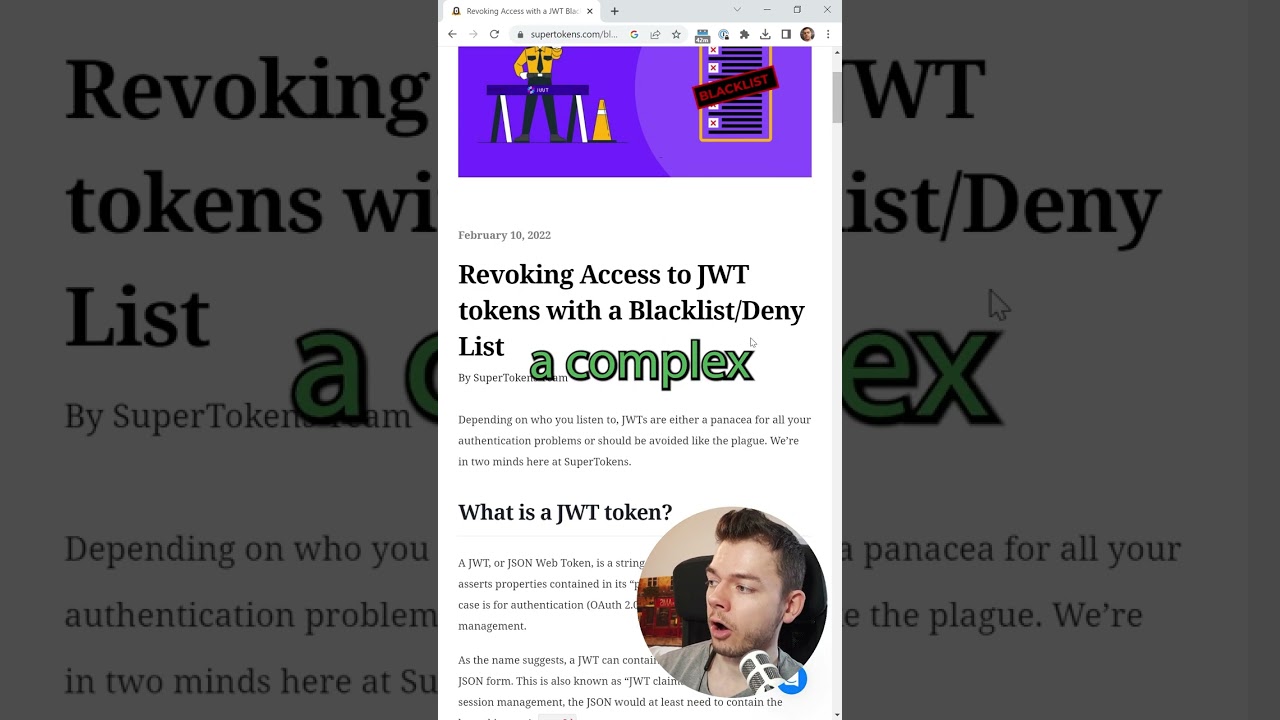 Don&rsquo;t Use JWT for Login Sessions