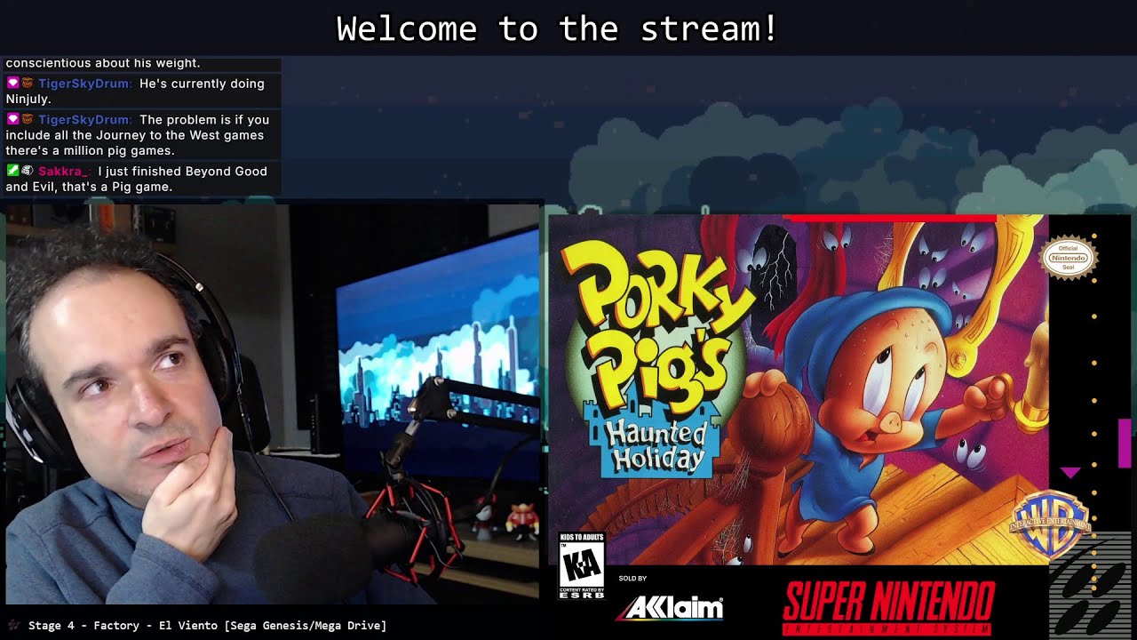Porky Pig's Haunted Holiday (SNES, 1995)