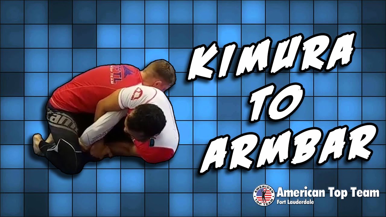 Kimura to Armbar from Bottom Half Guard
