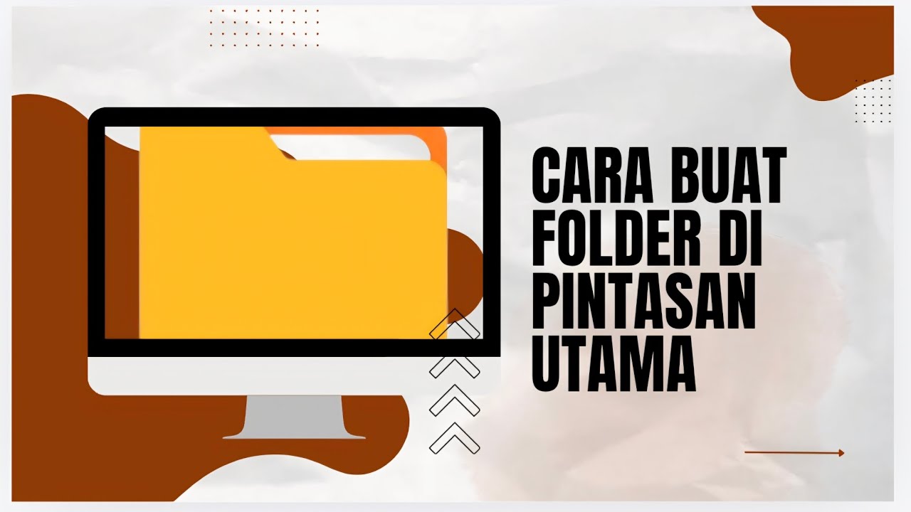 Cara menambahkan folder pada pintasan utama