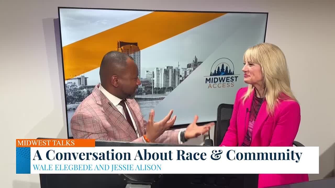 Midwest Talks Race & Community:  Ep. 3:  Wale Elegbede Joins Jessie Alison for a Candid Conversat...