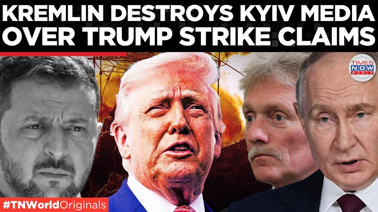 MOSCOW VS WASHINGTON: Kremlin Rejects Trump Ukraine Strike Claims, Says Kyiv Media Is Exaggerating