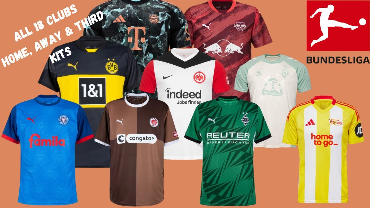 Bundesliga 2025 Kits: All Home, Away & Third Jerseys (Full Breakdown)