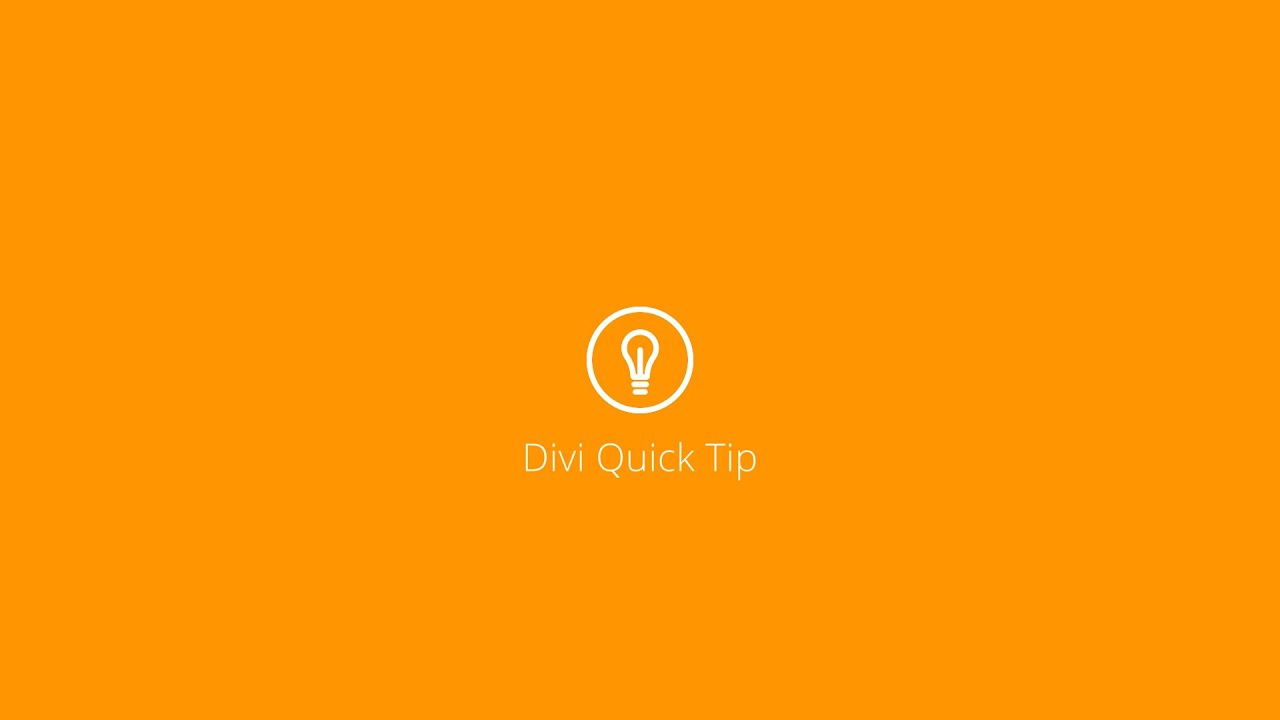 Divi Quick Tip 05: How to Hide Sections & Modules on Mobile