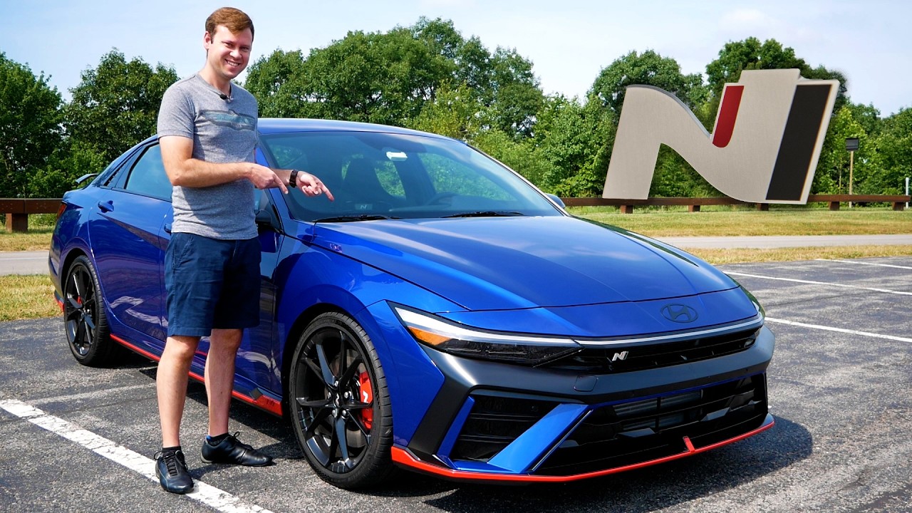 Обзор: Hyundai Elantra N 2024 года (МКПП) — по-прежнему лучшее соотношение цены и качества?