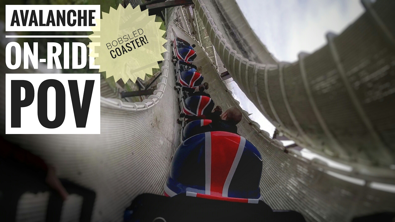 Avalanche, Blackpool Pleasure Beach (On-ride POV 1080p 60fps)