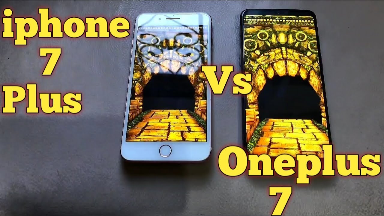 Speed Test! Apple iphone 7 Plus vs Oneplus 7 | 7 Plus Still Beast?