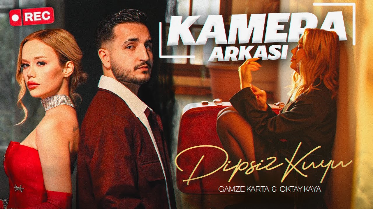 GAMZE KARTA - DİPSİZ KUYU *Klipte Ağladım* ( KLİP KAMERA ARKASI !? )