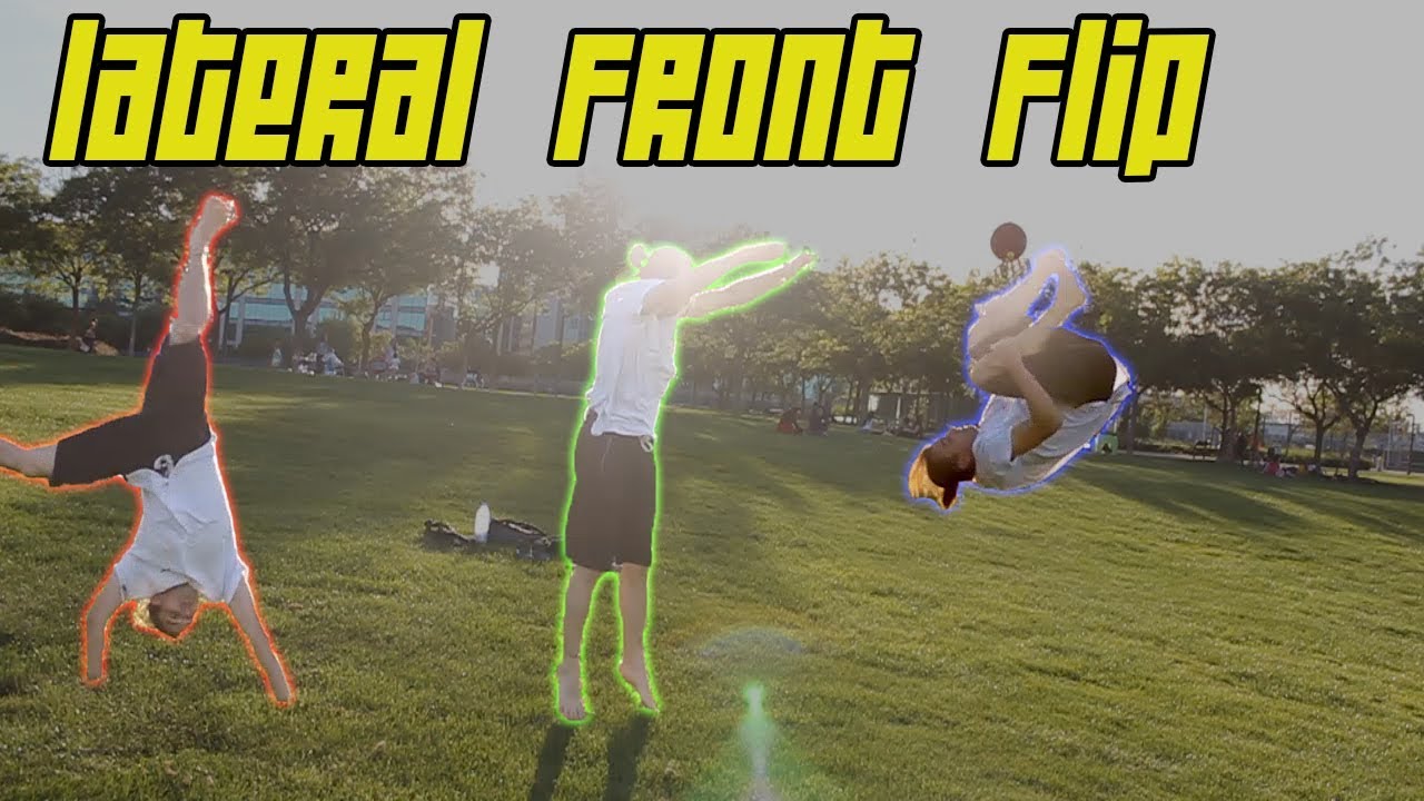 Lateral Front Flip / Cartwheel Front Flip | Tutorial | Freerunning & Flow