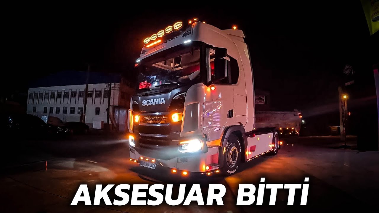 KARŞINIZDA MODİFİYELİ SCANİA 500R ARACIM...!
