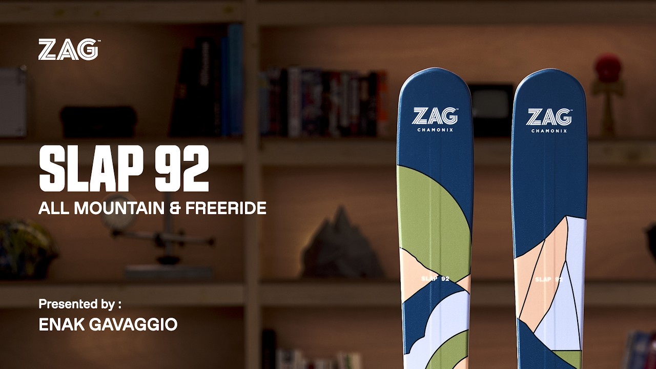 ZAG SLAP 92 -  25-26 SKI ALL MOUNTAIN - Tech Video [FR]