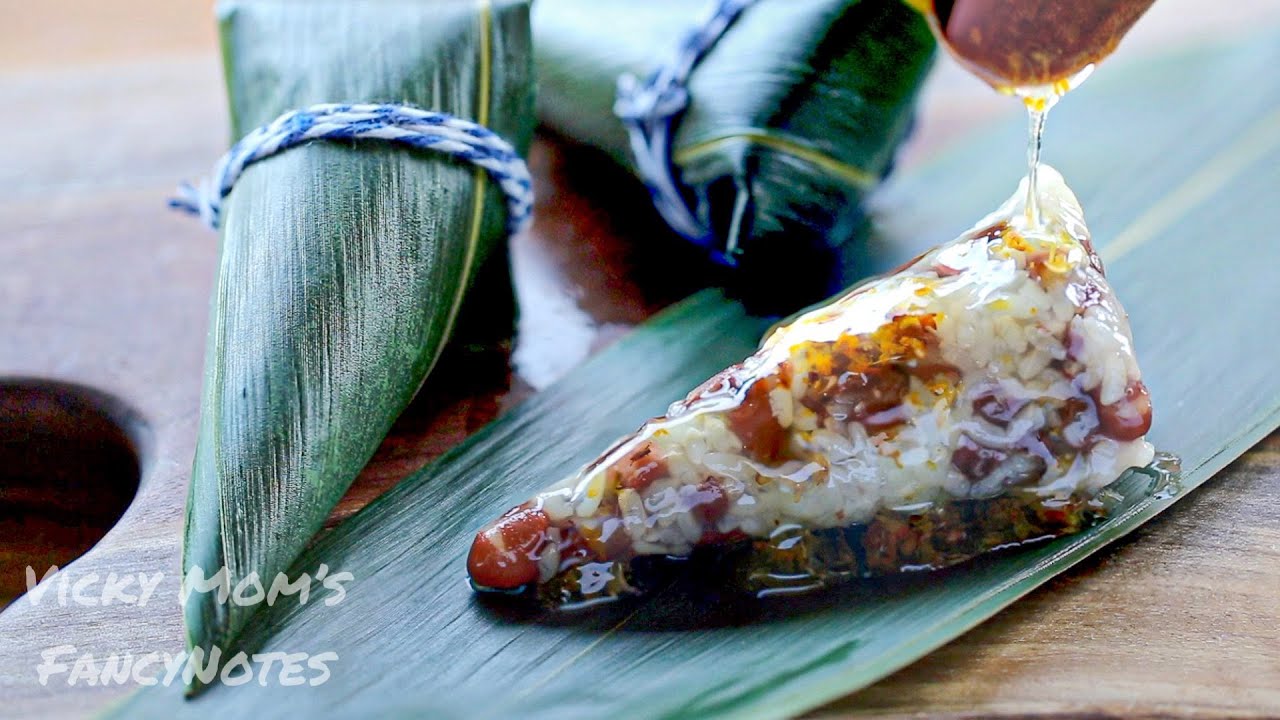 How To Make Glutinous Rice Dumplings With Sweet Red Beans（Beginner Friendly Recipe）