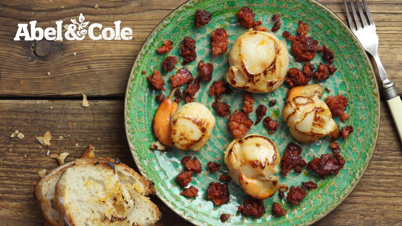 Scallops with Homemade Chorizo | Steve Lamb & Rachel de Thample