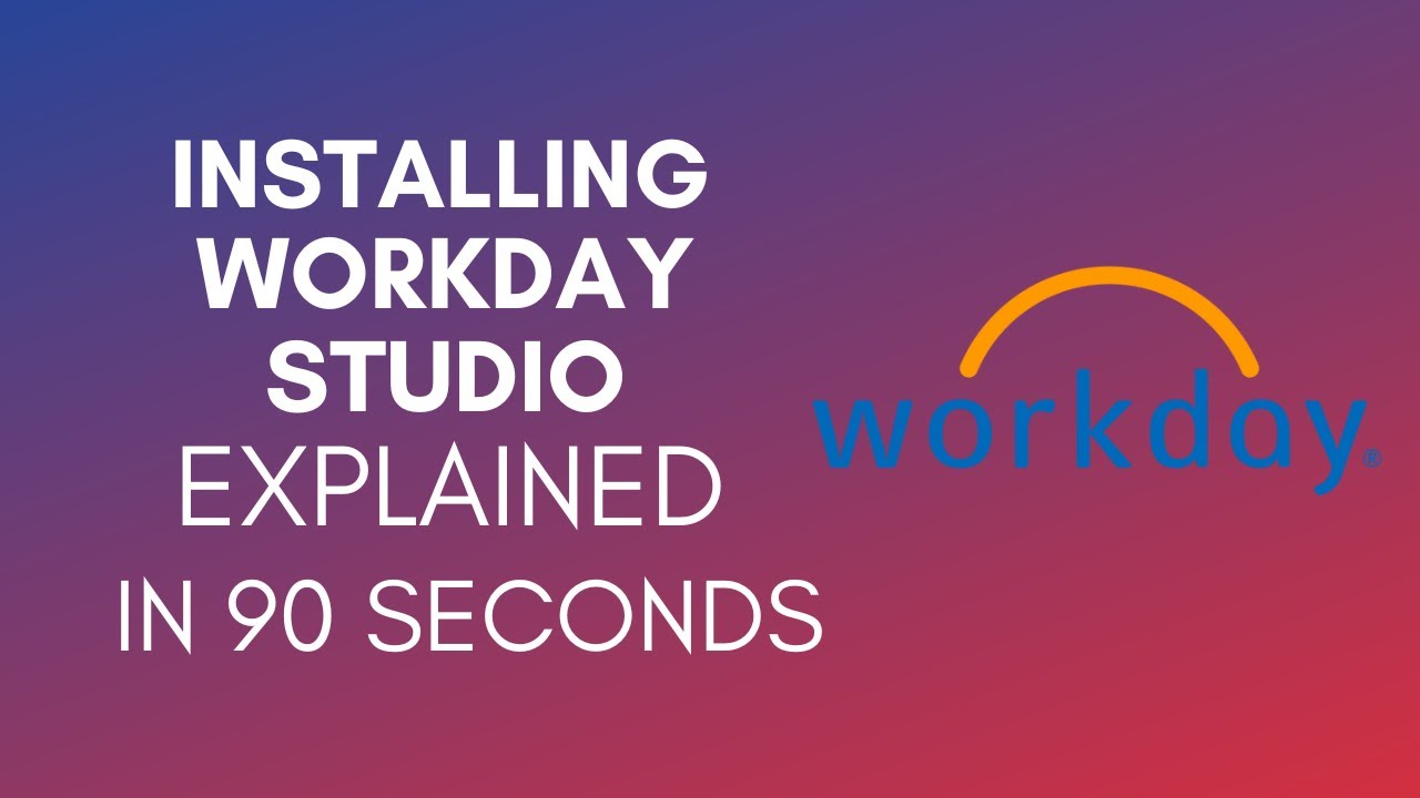 Как установить Workday Studio? (2024)
