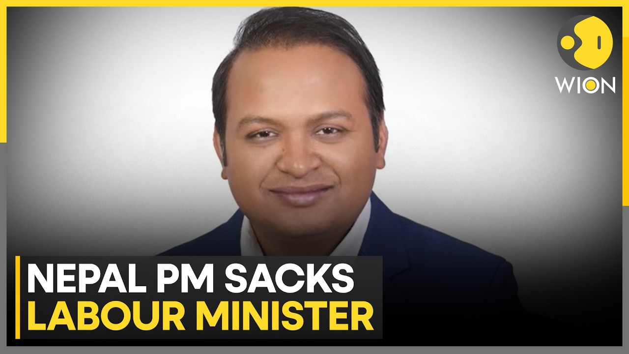 PM Balen Shah Sacks Labour Minister Over Disciplinary Breach | WION