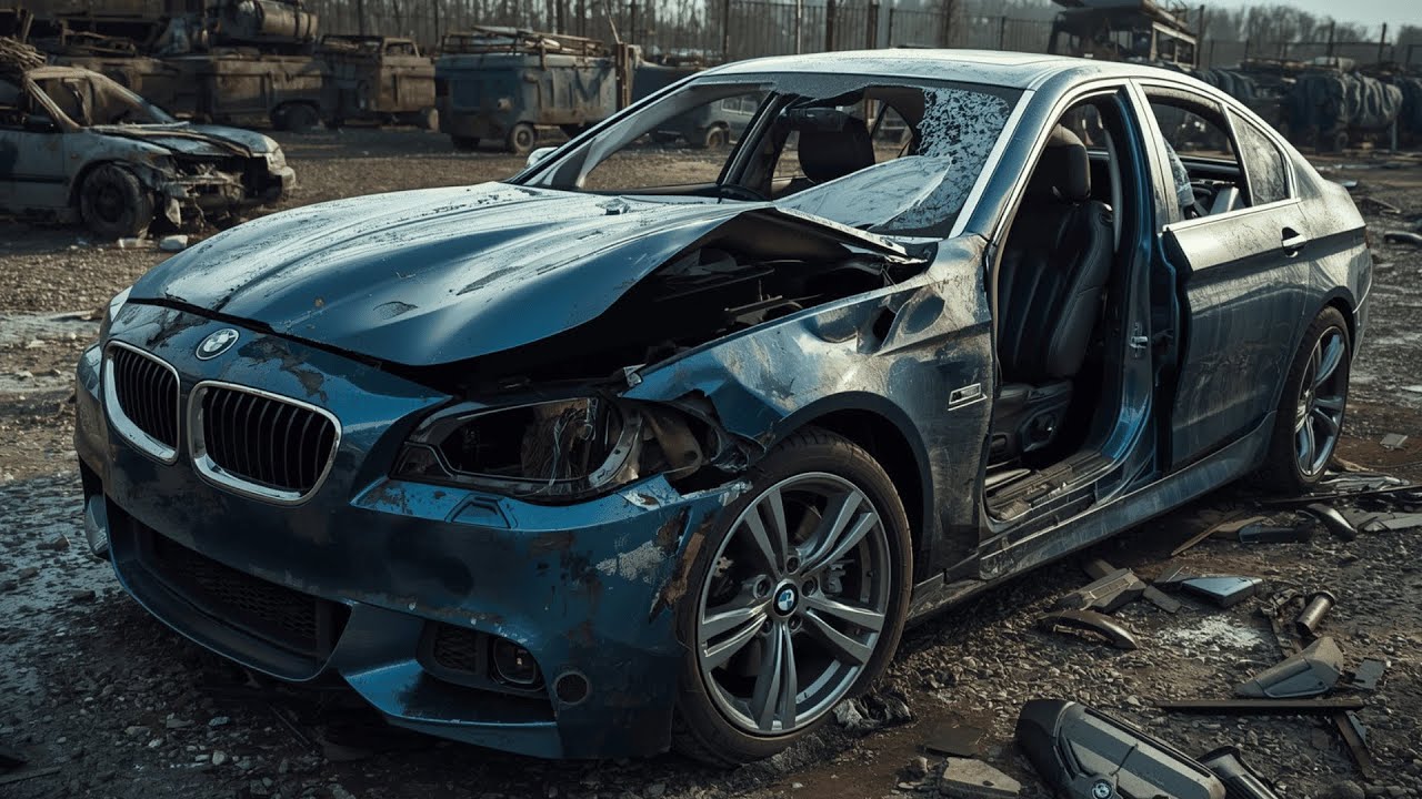 Saving a BMW 5 Series F10 | Full Restoration Project