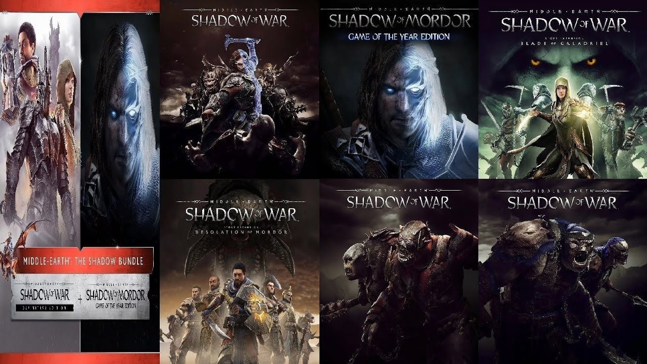 Terra-média: Conjunto das Sombras PS4 XBOX ONE XBOS SERIES X|S STEAM