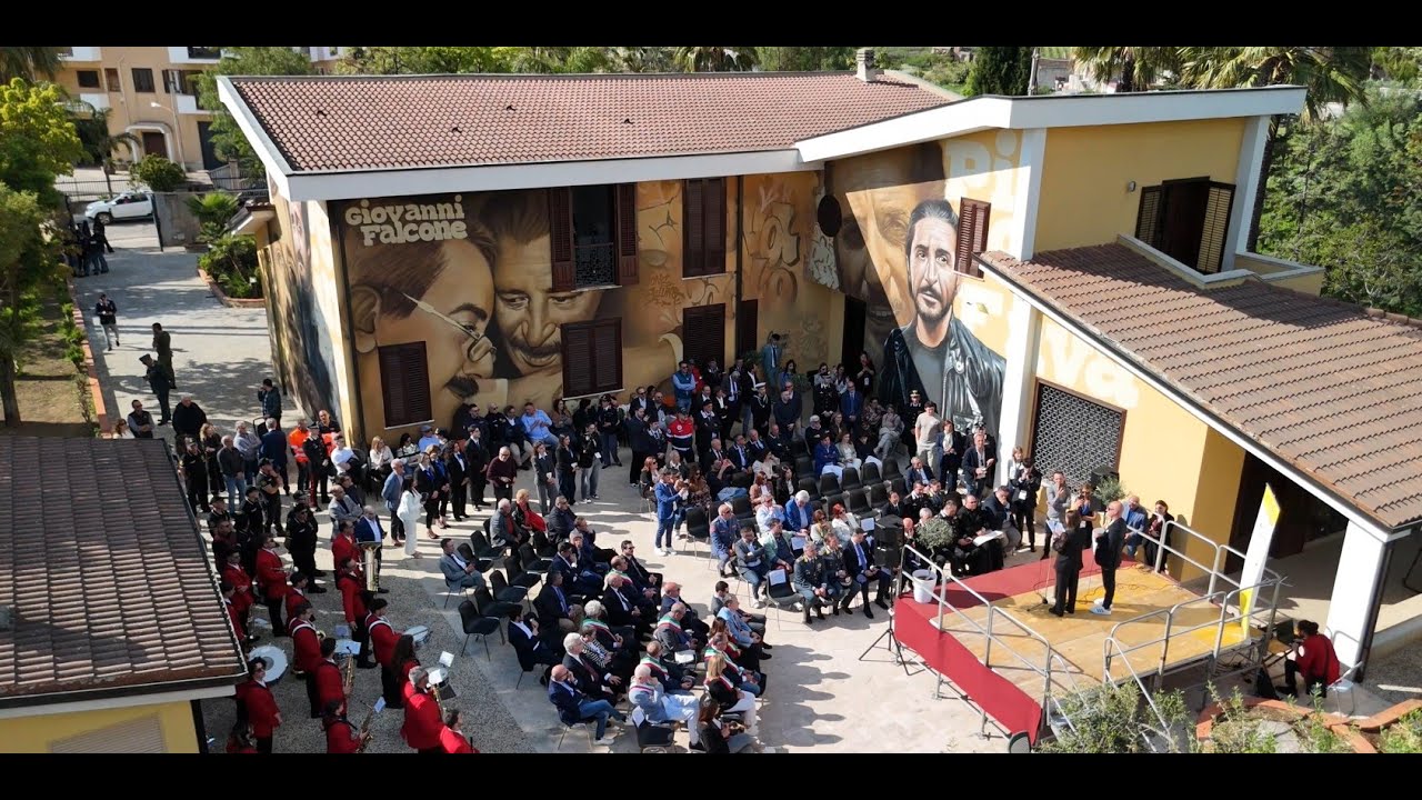 BORGETTO:INAUGURAZIONE VILLA DELLA LEGALITA'
