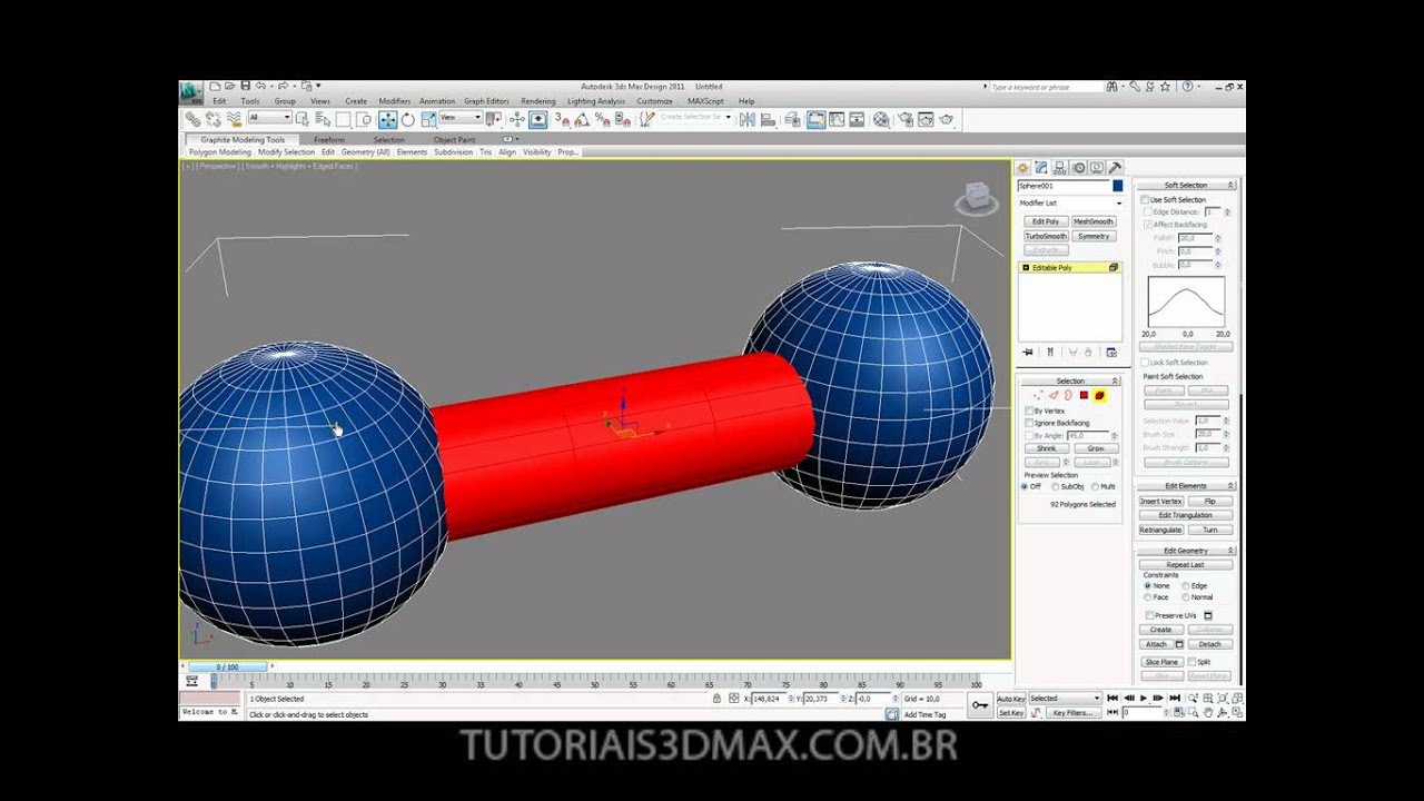 Tutoriais 3D Max: Attach, Detach, Agrupar e Desagrupar