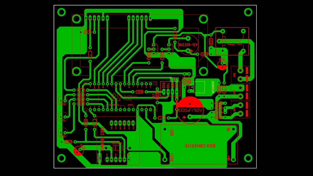 Design a simple PCB with Sprint-Layout 6.0 with nice and beautiful background music [UNCUT]