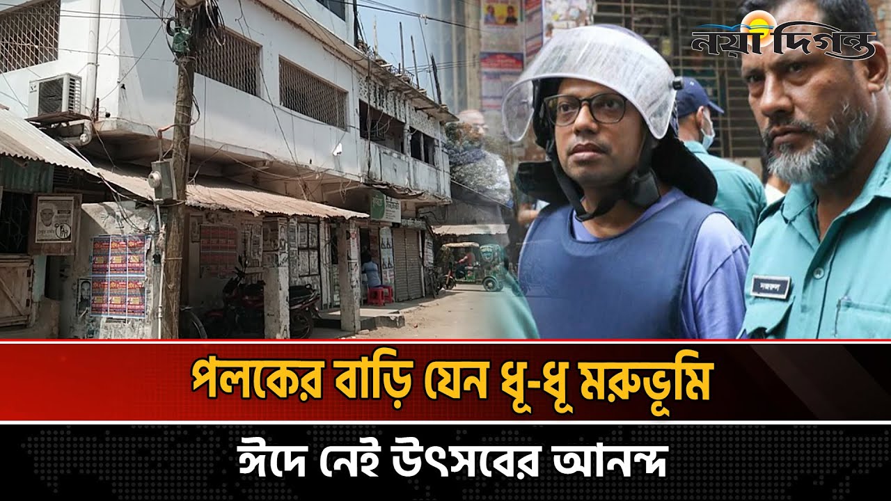 স্বৈ'রা'চা'রে'র সহযোগী পলকের বাড়ি যেন ধূ-ধূ মরুভূমি ,ঈদে নেই উৎসবের আনন্দ | Natore | Naya Diganta
