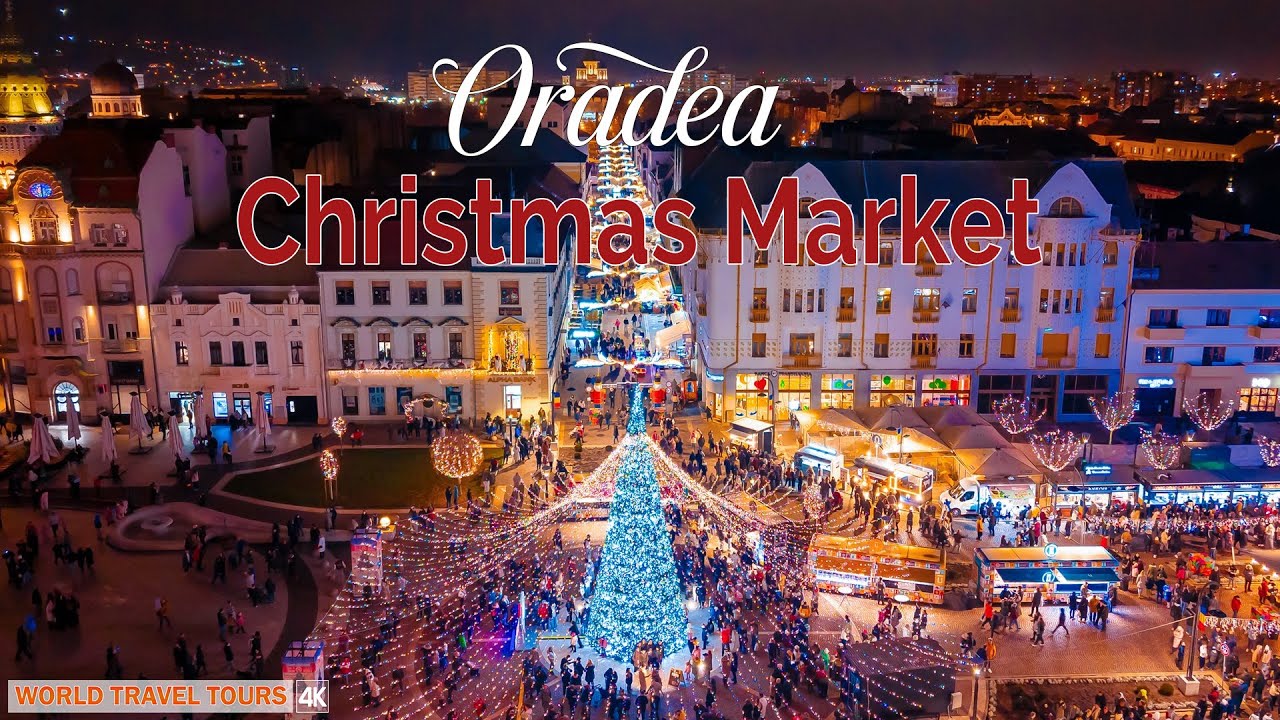 Targul de Craciun ORADEA 🎅 Romania [4K]
