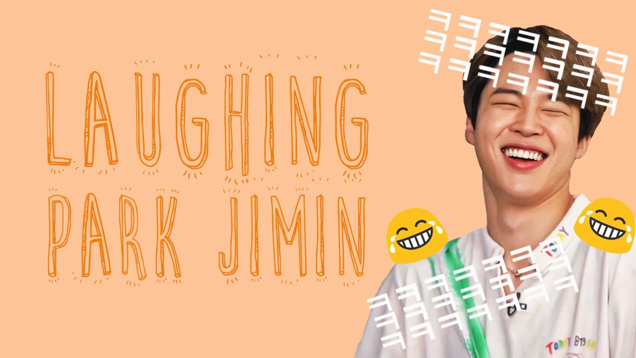 BTS jimin laughing for 5 minutes