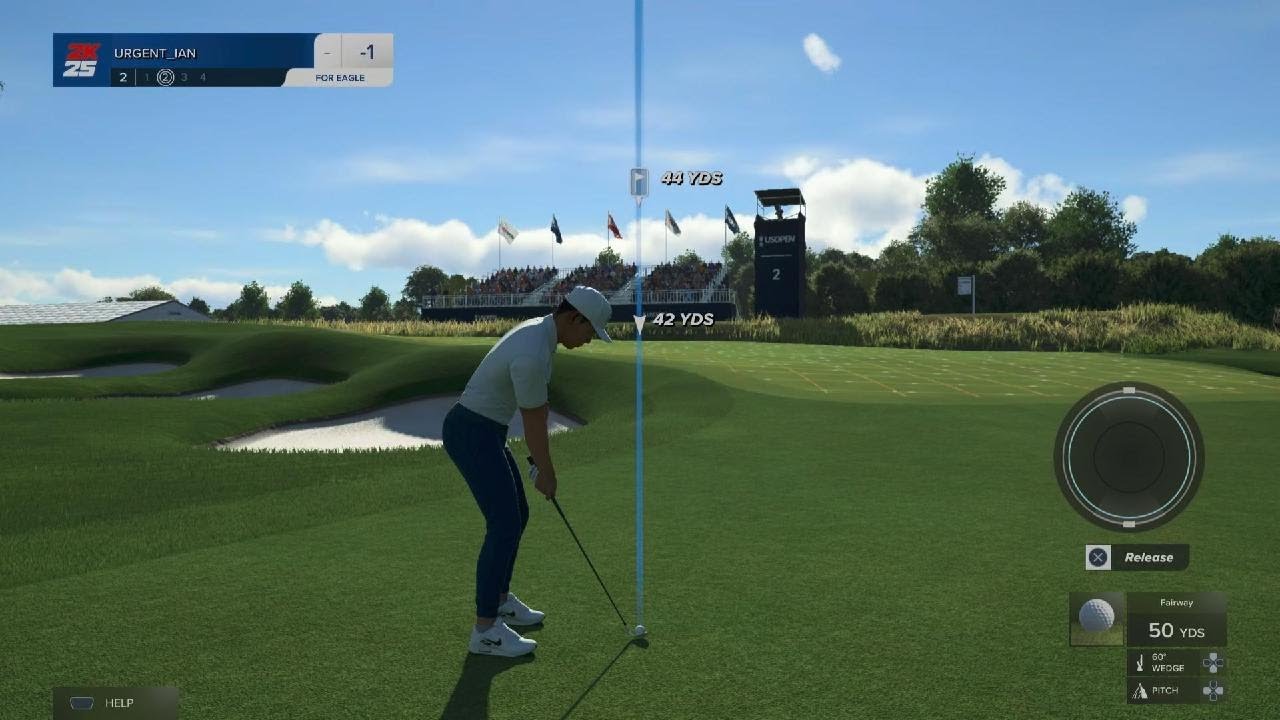 PGA TOUR 2K25 TRYING TO SHOOT 10 UNDER WITH LOWEST RATED PLAYER PT.3