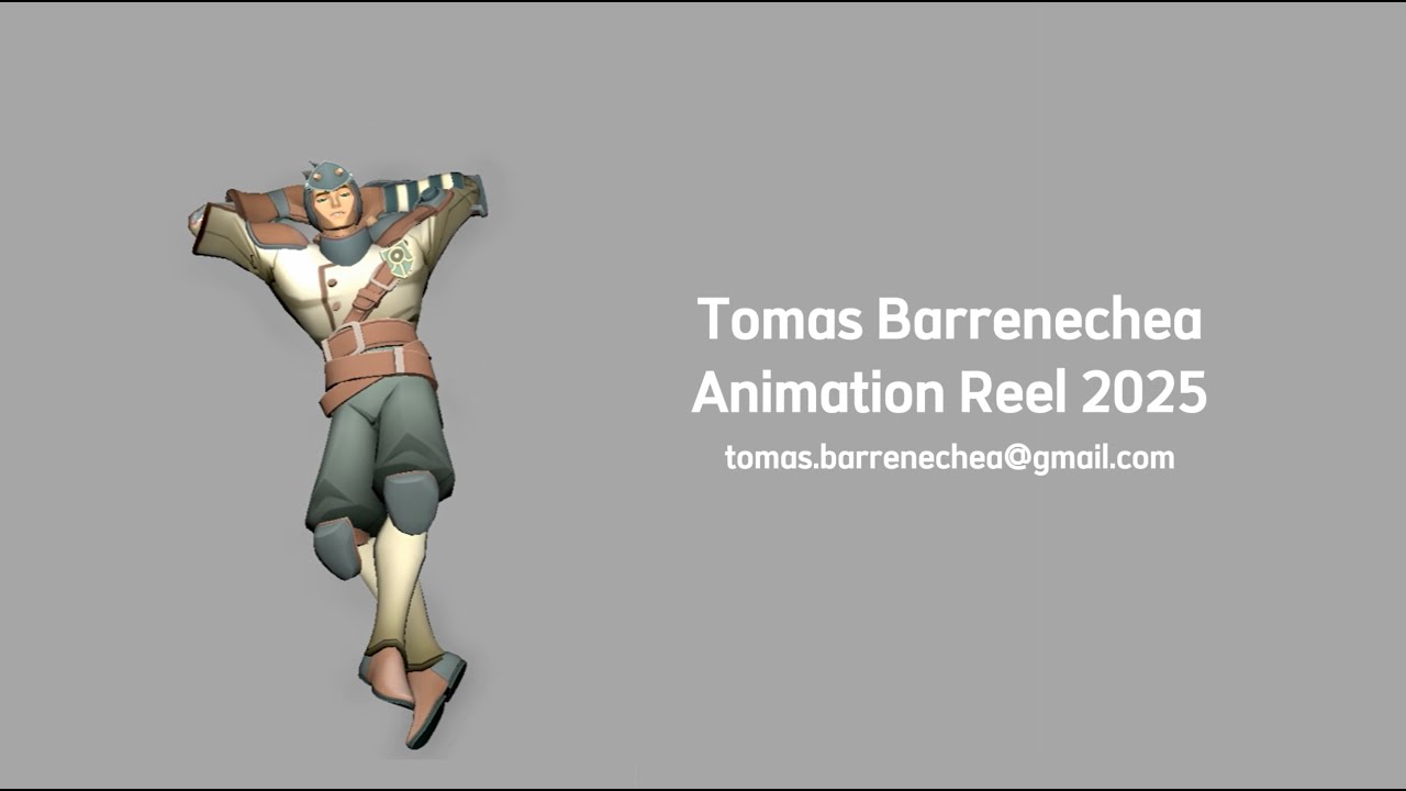 Animation Reel 2025 - Tomas Barrenechea