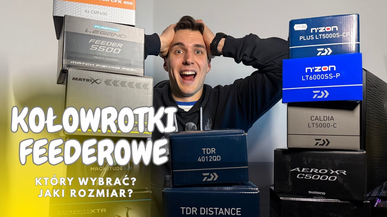 KOŁOWROTEK DO FEEDERA | JAKI WYBRAĆ? | JAK DOPASOWAĆ? | DAIWA CZY SHIMANO? CO JEST LEPSZE?