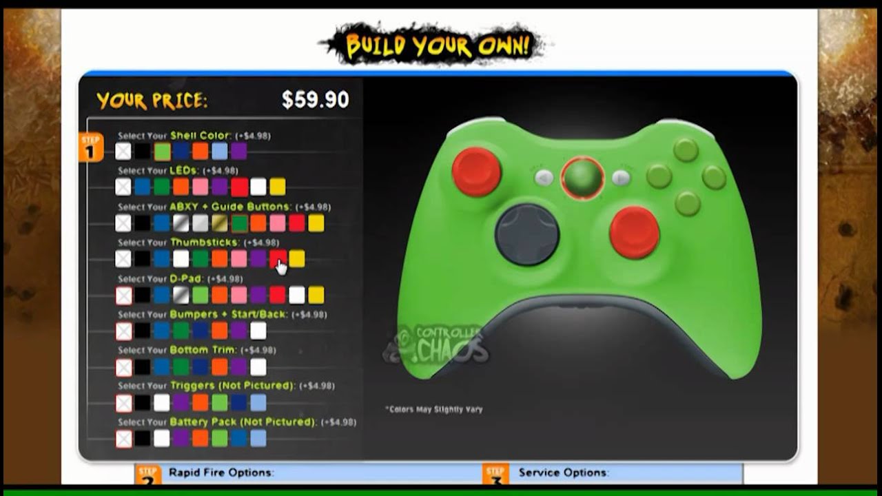Build Your Own Modded Controller - Custom Controllers - Controller Chaos