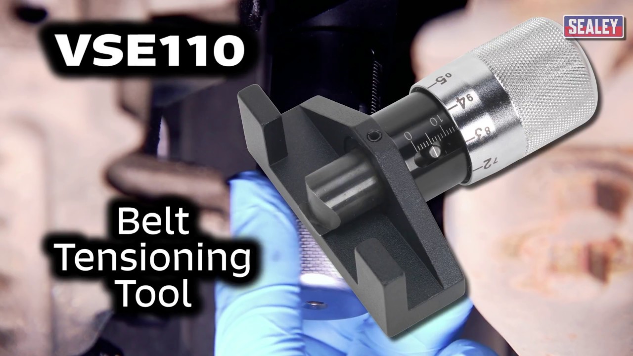 Ensure Accurate Measurement of Belt Tension with Sealey's VSE110