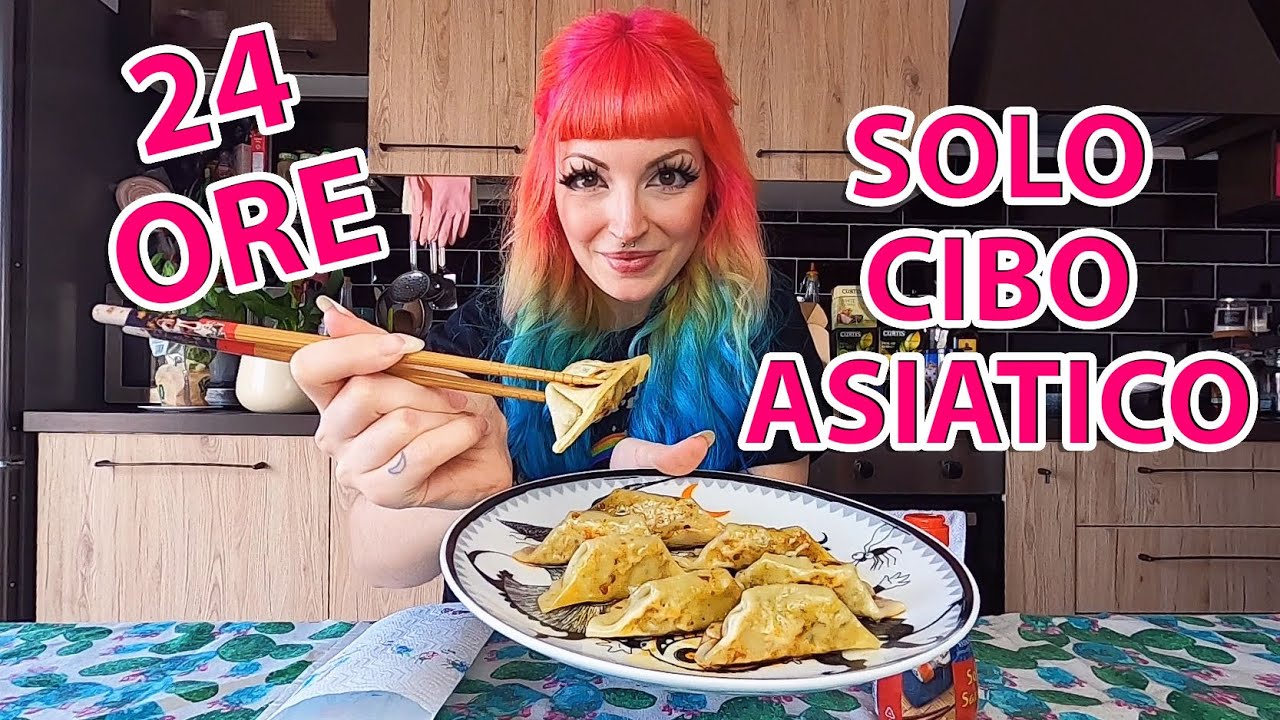 MANGIO SOLO CIBO ASIATICO PER 24 ORE