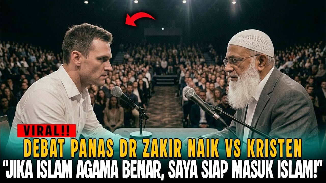 DEBAT‼️ DR ZAKIR NAIK VS KRISTEN: BAGAIMANA SESEORANG MEYAKINI JIKA ISLAM AGAMA YANG BENAR?