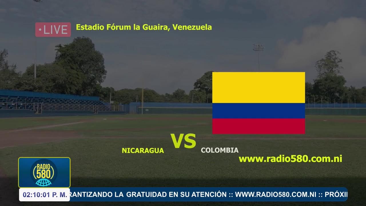 #Nicaragua vs #Colombia - [Serie de las Américas]