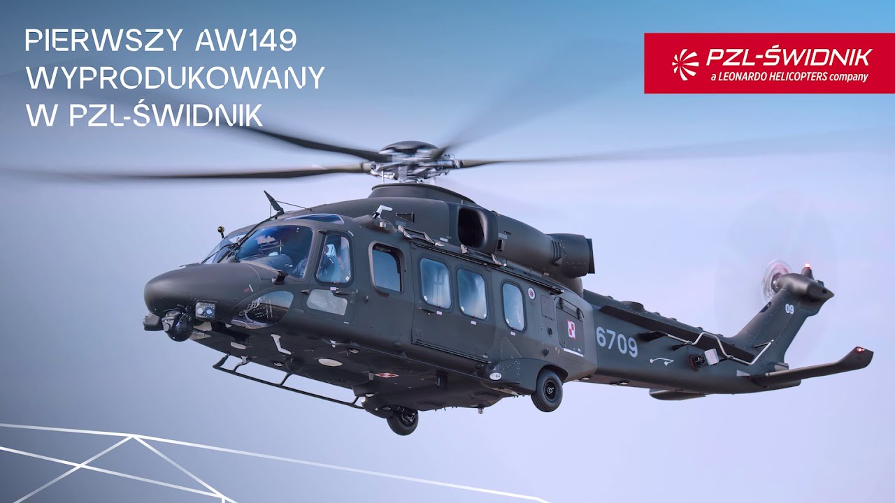 Pierwszy AW149 wyprodukowany w PZL-Świdnik