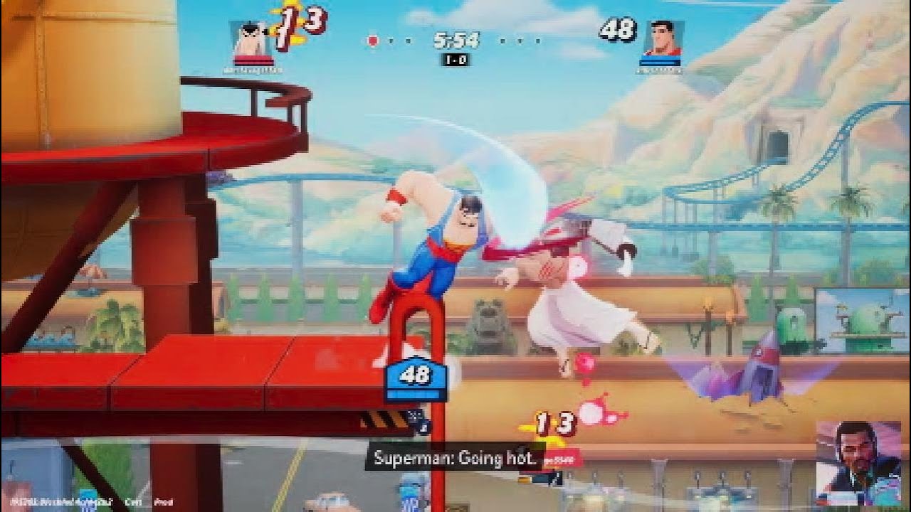 Superman vs Samurai Jack MultiVersus Ranked gameplay