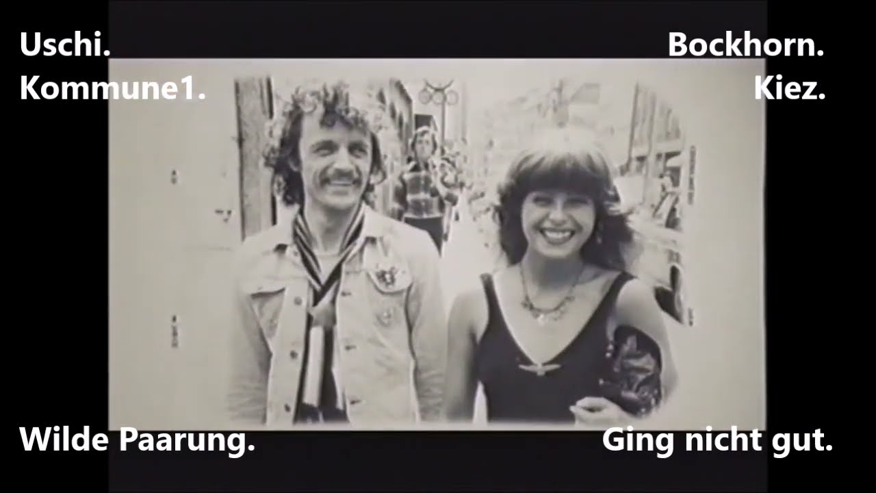 Legend&auml;r: Traumpaar Uschi Obermaier und Dieter Bockhorn. Ging nicht gut.