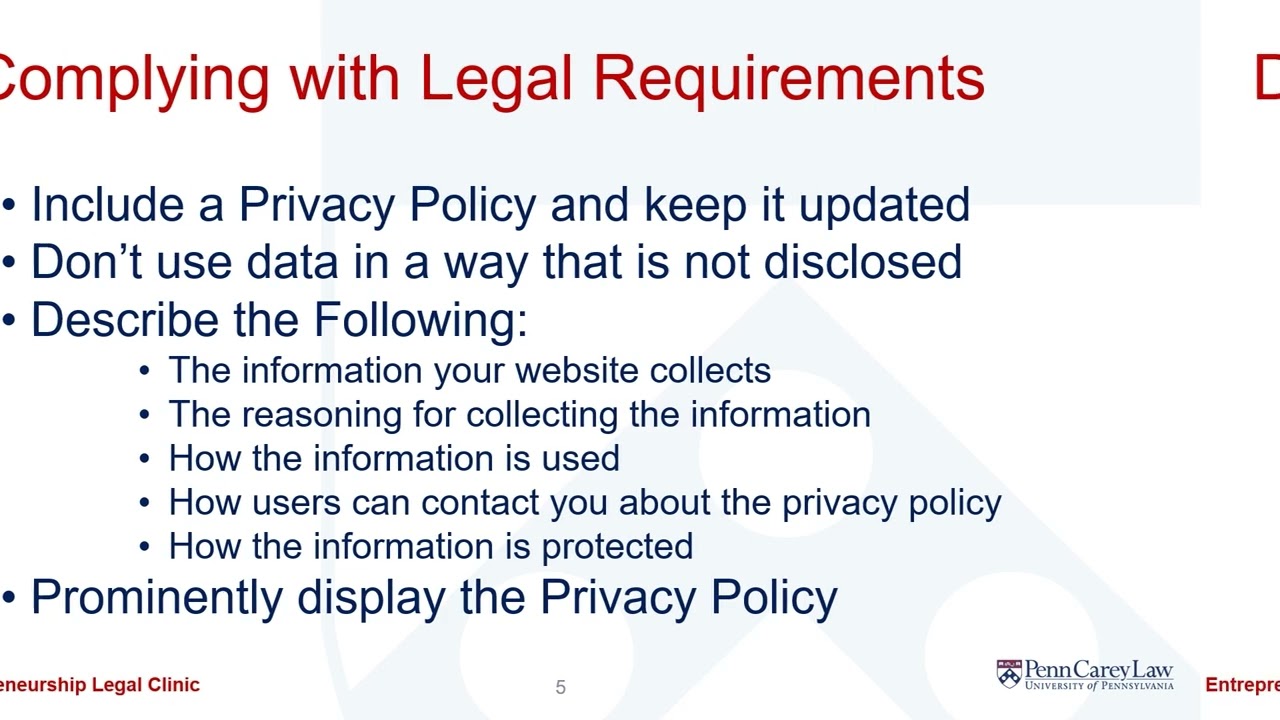 Terms of Service and Privacy Policy