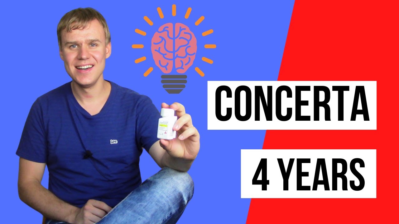 4 Years On ADHD Medication Concerta (Methylphenidate)
