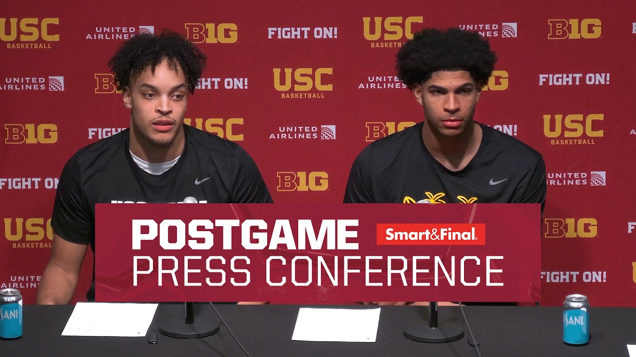 USC Men's Basketball vs. UCLA Postgame Press Conference (3/7/26)