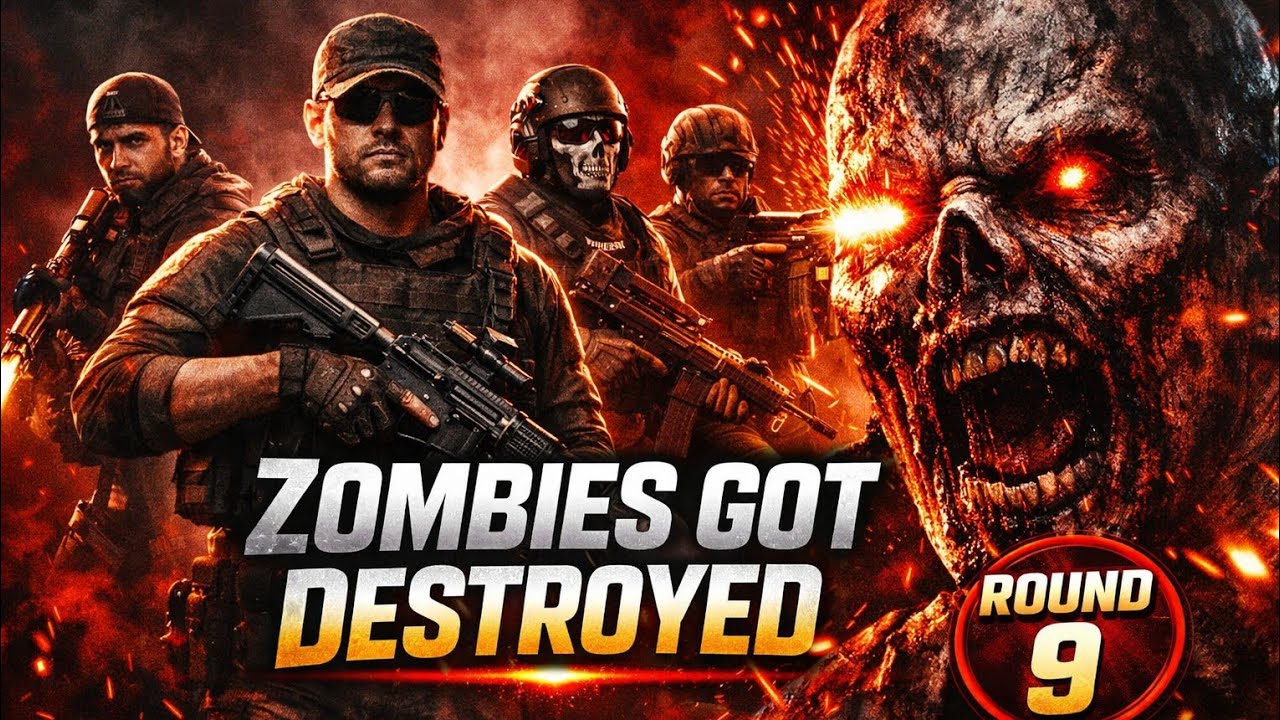 Squad Try Hard in Classic Zombies Mode 😂🔥