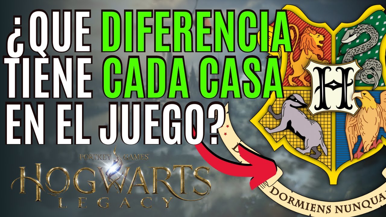 ✨¿Cuáles son las DIFERENCIAS de CADA CASA en HOGWARTS LEGACY? ✨ MISIONES EXCLUSIVAS HOGWARTS LEGACY
