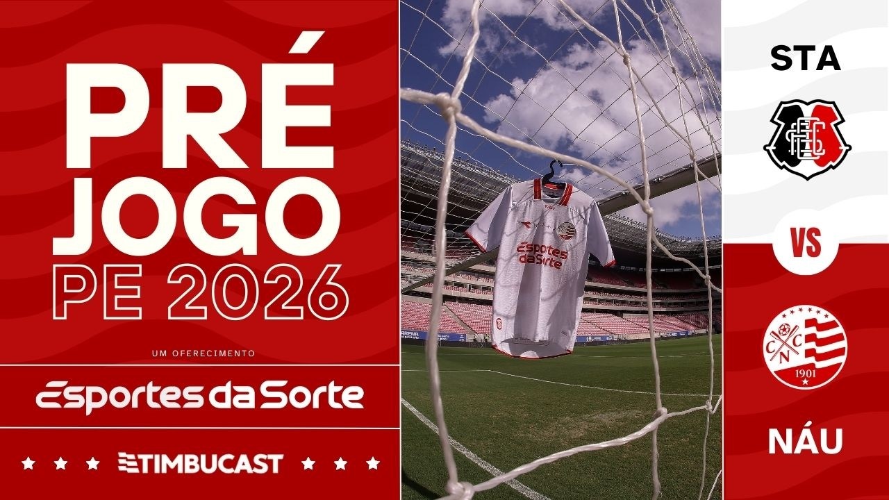 PRÉ-JOGO - Santa Cruz x Náutico - Semifinal do Pernambucano 2026