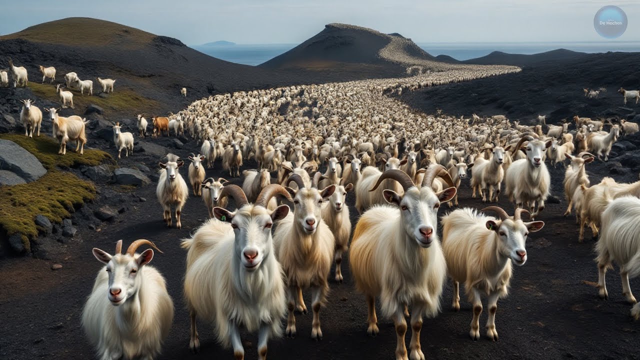 20 CABRAS Dejaron en una ISLA Tropical | &iexcl;30 A&ntilde;os Despu&eacute;s SE Convirti&oacute; en ESTO!