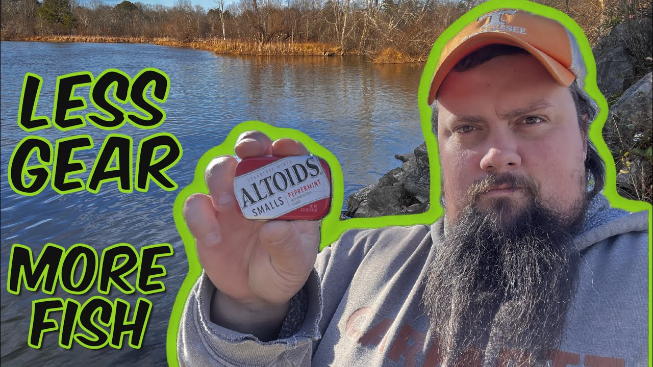 Altoids Tin - сверхлегкий рыболовный набор MICRO