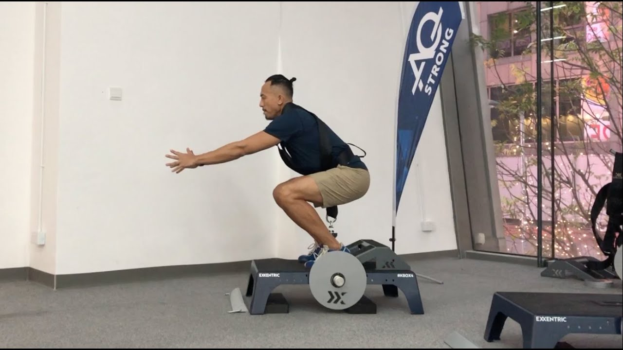 Exxentric kBox Pro. Best Eccentric Flywheel Training. Squat, Deadlift, Pulling (Home Gym )