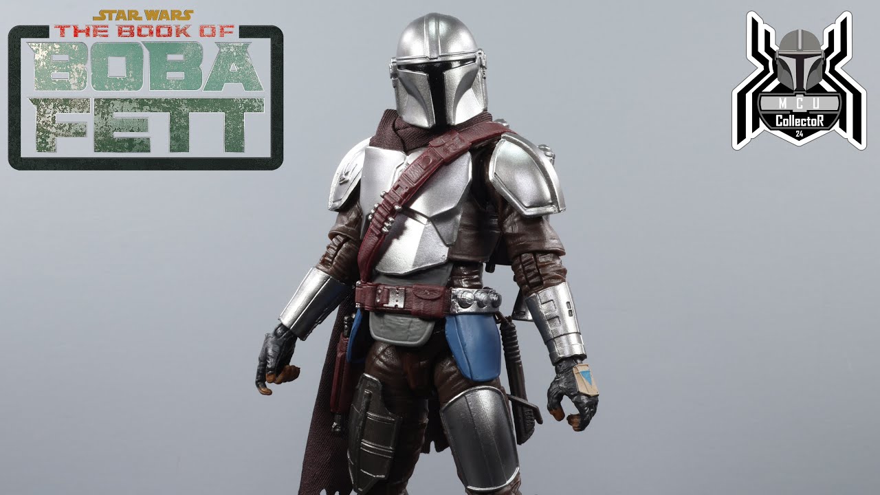 Star Wars Black Series THE MANDALORIAN Din Djarin Glavis Ringworld Book of Boba Fett Figure Review