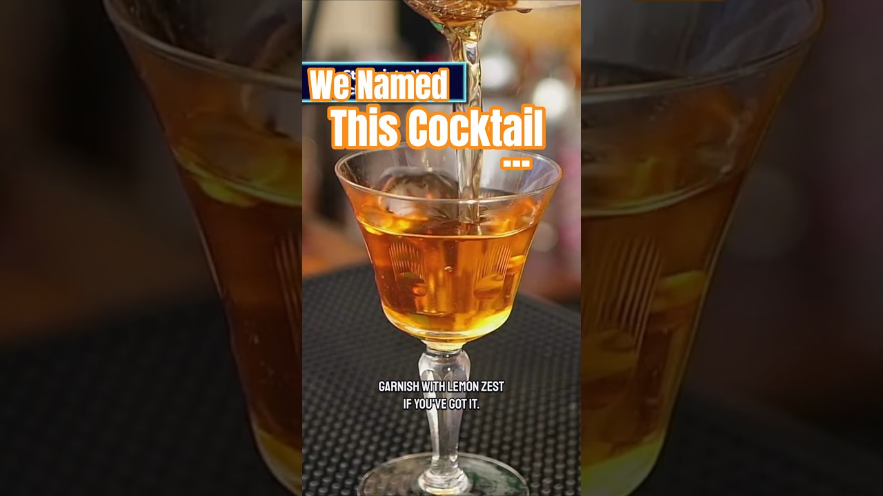 We named this drink during the livestream!