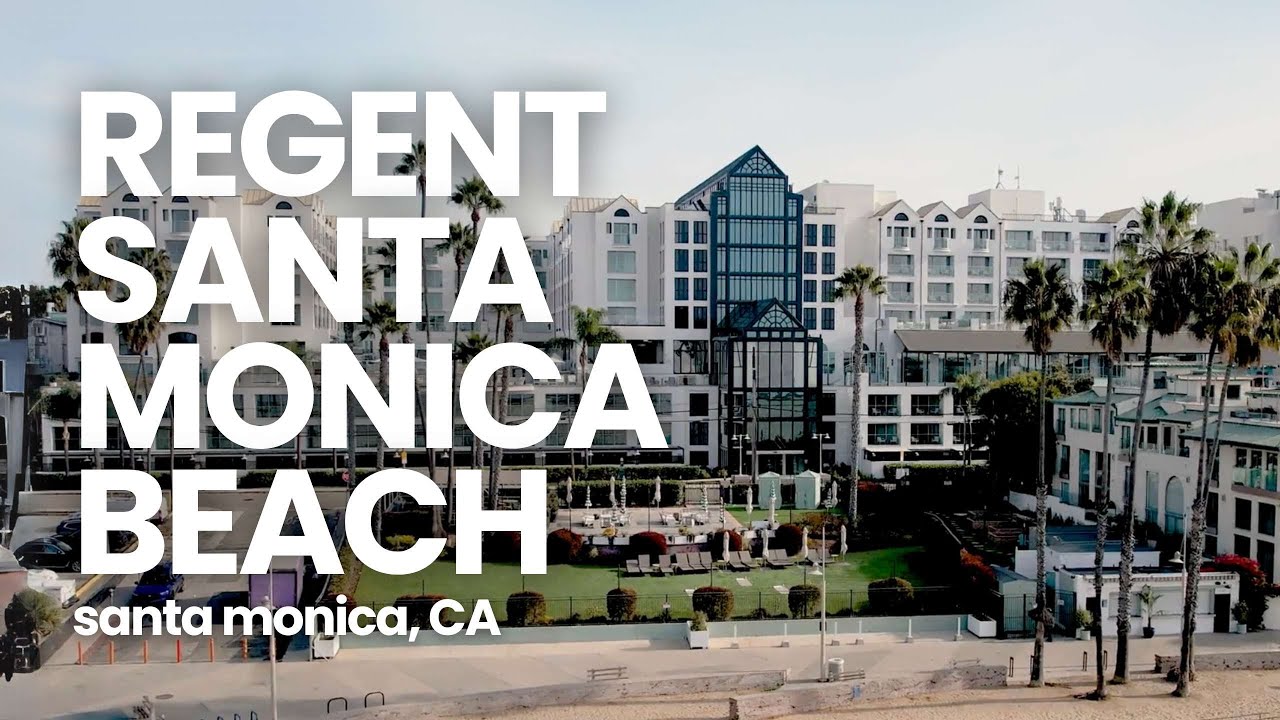 Teague Walks the Regent Santa Monica Beach